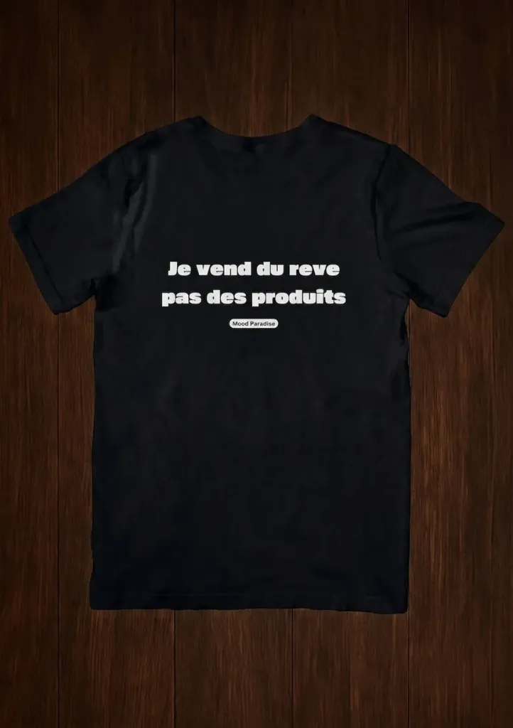 Je vend du reve pas des produits