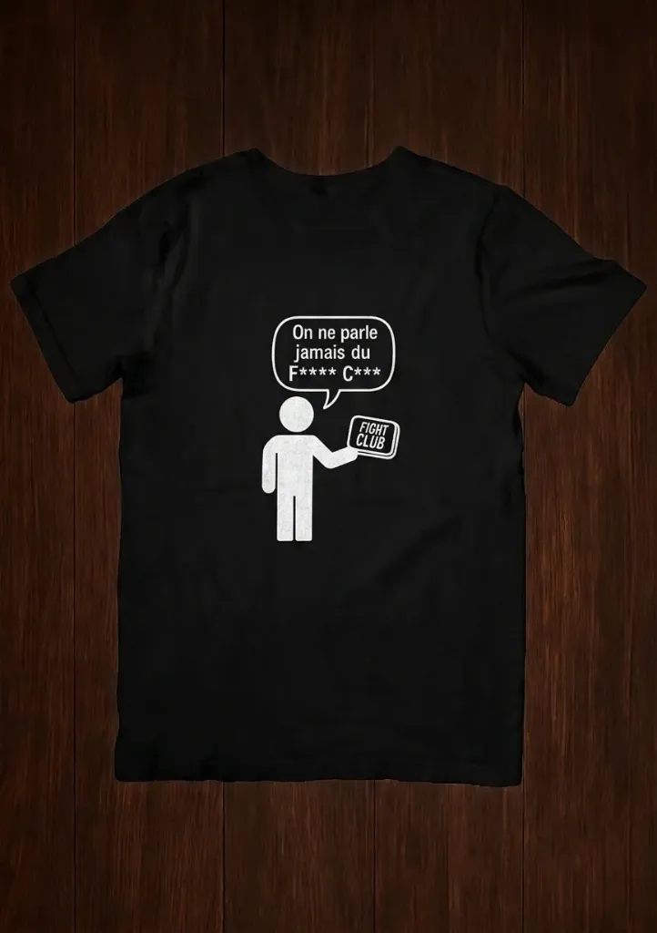 Pictogramme on ne parle jamais du fight club