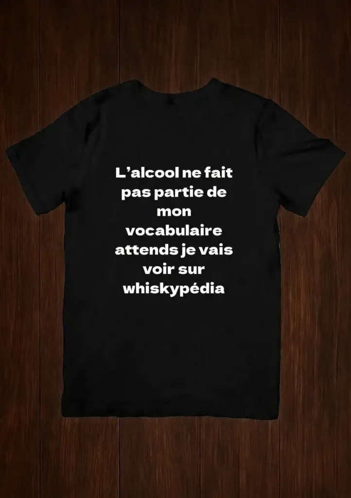 L'alcool me fait paspartie de mon vocabulaire attends je vais voir sur whiskypédia